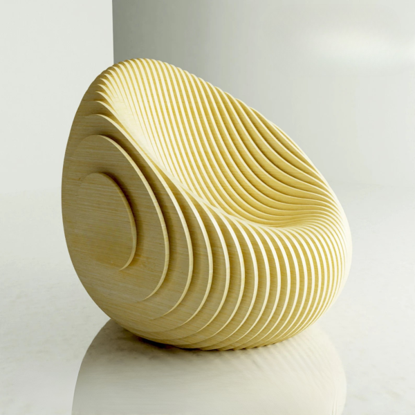 Wooden Armchair