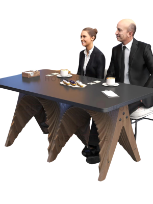 Double Workstation Desk