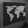 Parametric Wood Art Map
