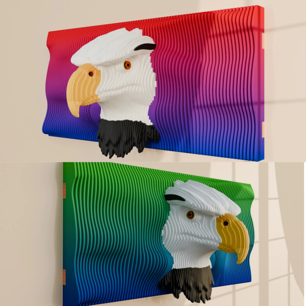 Parametric Wall Art Design - Eagle Bird