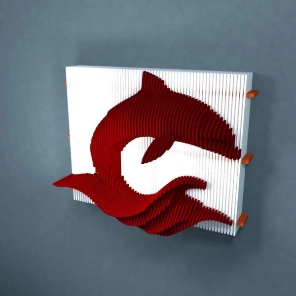 Parametric Wall Art Design - Dolphin