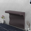 Wooden Wavy Wall Decor