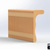 Wooden Wavy Wall Decor