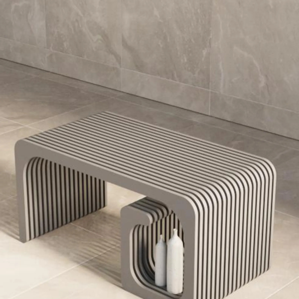 Solid Wood Double Coffee Table